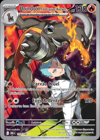 Imagem do Houndoom da Equipe Rocket